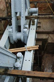 A view down the shaft