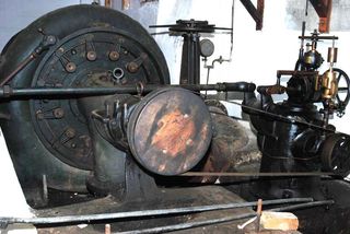 Pelton wheel driven electricity generator